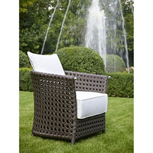Muebles de aluminio y ratán combinados para proyecto de cafetería y hotel fabricados en Indonesia - Product Image 1