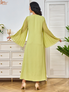 Abaya Ramadan Eid Dubaï Turquie, robe longue musulmane, vêtements islamiques, robes africaines pour femmes, robe musulmane, djellaba femme - Product Image 3