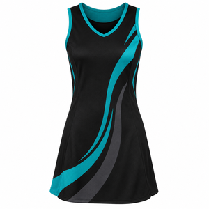 Tenues de netball personnalisées pour femmes, design tendance, haute qualité, uniformes de sport, sublimation, uniformes de netball personnalisés OEM - Product Image 3