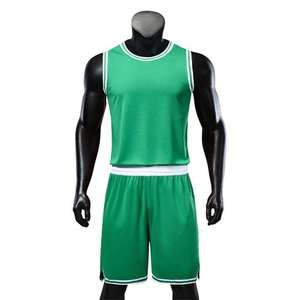 Sublimation Printed Plus Size Summer Running Uniforms Set Breathable <b>Polyester</b> UV Protection Moisture-Wicking OEM Jersey Shorts - Product Image 3