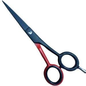 Ciseaux de coiffure professionnels en acier inoxydable pour droitiers, à long manche, pour usage domestique, qualité salon de coiffure, pour effilage, à prix abordable - Product Image 5