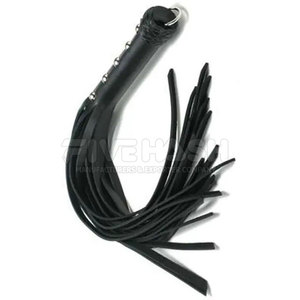 Flogger de Cuero Hecho a Mano con Tiras de Cuero de Textura Suave y Mango Resistente, Flogger de Cuero Liso para Uso Diario - Product Image 4