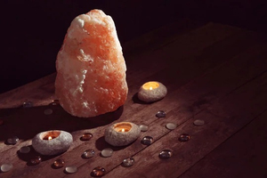 Servicio de Personalización de Marca OEM, Lámpara de Sal Rosa del Himalaya Natural al por Mayor, Colección de Decoración para el Hogar de Cristal Premium - Product Image 3