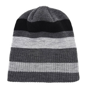 Unisex Soft Stretch Winter <b>Knit</b> <b>Beanie</b> Hats Comfortable Warm Slouchy Bows Jacquard 100% Acrylic for Outdoor & Beach Use - Product Image 6