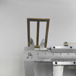 Hebillas Deslizantes de Metal Chapadas en Oro de Alta Calidad de 37.5 mm para Bolsas de Viaje y Equipo Deportivo - Product Image 5