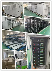 100KW 200KW 300KW กลางแจ้งลิเธียมแบตเตอรี่ระบบเก็บพลังงานแสงอาทิตย์ไฮบริดอินเวอร์เตอร์ Microgrid โรงไฟฟ้าสำหรับอุตสาหกรรม