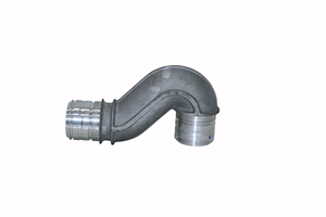 Accesorio de Tubería en Forma de Codo, de Aluminio de Alta Calidad, Fundido en Arena, Mecanizado por CNC, Personalizado por Vartis Engineering - Product Image 3