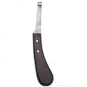 Veterinary Hoof Knife Pony Farriers Double Sided Blade Hoof Knife Trimmer Ultra Sharp Stainless Steel Tool for Horses <b>Cows</b> Farm - Product Image 6