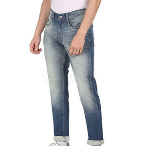 Pantalones Vaqueros Clásicos de Corte Regular, Estilo Cómodo, Ideales para Uso Diario y Looks Casuales, Pantalones para Hombre - Product Image 2