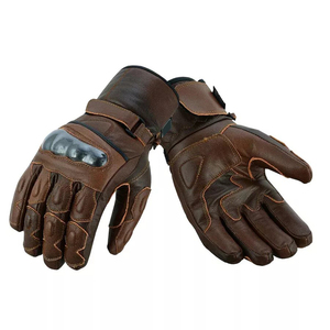 Guantes de Motociclismo de Invierno de Cuero con Pantalla Táctil, Transpirables, de Secado Rápido, sin Mangas, Color y Logotipo Personalizables - Product Image 3