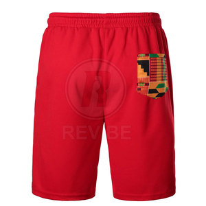 กางเกงขาสั้นใส่เล่นกีฬาสีพื้นผ้าแห้งเร็วระบายอากาศเป็นมิตรกับสิ่งแวดล้อม - Product Image 3