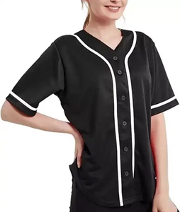 Camiseta de Béisbol Personalizada con Logotipo OEM, Camiseta de Béisbol Juvenil con Bordado, Uniforme Deportivo para Hombre y Mujer, Venta al Por Mayor - Product Image 3