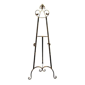 Premium Black Metal Painting <b>Easel</b> Adjustable Height <b>Stand</b> for Art Display Home Living Room Decor Floor <b>Easel</b> <b>Stand</b> - Product Image 4