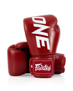 ถุงมือชกมวย Fairtex One รุ่นขายดี ผลิตตามสั่ง สำหรับการแข่งขันระดับมืออาชีพ  โลโก้ส่วนตัว ดีไซน์ทนทาน สวมใส่สบาย - Product Image 5
