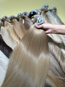Extensiones de Cabello Humano a Granel, Naturales, Lisas, Súper Dobles, con Puntas Reforzadas, Tejido a Máquina, Cabello Vietnamita - Product Image 5
