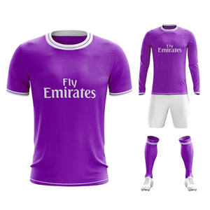 Tenue de football personnalisée de haute qualité, maillots de football respirants et anti-transpiration, ensemble de maillots de football - Product Image 3