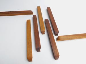 Wooden Cabinet Bar Handles Natural Finish Traditional Furniture Hardware Durable <b>Pulls</b> for Cabinet Doors and <b>Drawers</b> Handles - Product Image 1