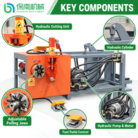 Machine de recyclage de cuivre moteur électrique Stator bobine enroulement ferraille moteur électrique coupe tirant équipement moteur noyau