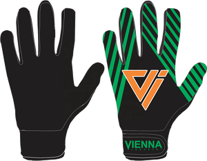 Gants de football gaélique GAA de qualité supérieure, en latex léger, avec poignées antidérapantes, sangle de poignet réglable, fermeture auto-agrippante, personnalisables - Product Image 3