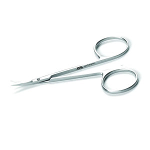 Ciseaux à cuticules en acier inoxydable super tranchants, ciseaux de toilettage professionnels, ciseaux à ongles incurvés de qualité supérieure, sur mesure, noir et or - Product Image 4