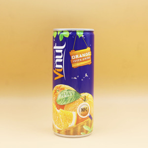 Jugo de Naranja, Bebida de Jugo de Frutas Espumoso, Sabor Tropical de Alta Calidad, Lata de Aluminio de 250 ml, Para Mayoristas, Importadores y Proveedores VINUT - Product Image 2