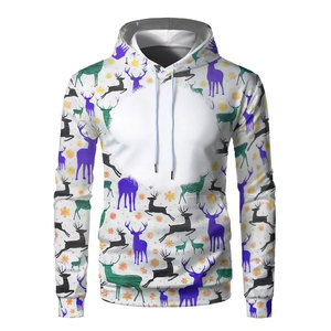 Sudaderas con Capucha Sublimadas al por Mayor de Fábrica, Sudaderas con Capucha de Gran Gramaje con Estampado Completo, Sudaderas con Capucha Sublimadas Personalizadas con Hombros Caídos - Product Image 1