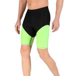 Shorts de compression en coton uni pour hommes, style urbain, matériau durable, impression numérique, taille moyenne, OEM, prix de gros - Product Image 6