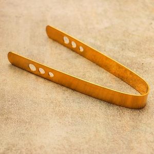 Premium Gold Ice <b>Tongs</b> Stainless Steel Sugar, Ice Cube & Appetizer <b>Serving</b> <b>Tongs</b> - Product Image 6