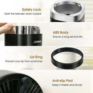 Licuadora Portátil de 1000W con Diseño de 6 Cuchillas - Product Image 4