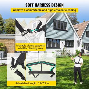 Lancia Telescopica per Idropulitrice da 4000 PSI, 9 GPM, fino a 5,5 m, con 5 Livelli di Regolazione, per Pulizia Intensa - Product Image 6