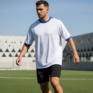 เสื้อยืดโอเวอร์ไซส์ราคาถูก ผ้าฝ้าย 100% รับสกรีนโลโก้ ทรงหลวม ไหล่ตก สไตล์ฮิปฮอป เสื้อยืดลำลอง - Product Image 5