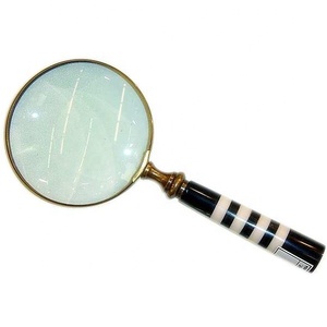 2025 nouveau Design haute qualité artisanat indien en gros laiton loupe métal lunettes de lecture Antique Bronze oeil verre optique - Product Image 3