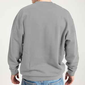 Men Oversized Crew <b>Neck</b> Sweatshirt Heavyweight Fabric Custom Logo Apparel Manufacturer Fashion Men Oversized Sweatshirt - Product Image 5