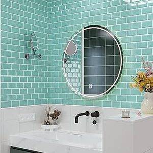Premium Grade Modern Ceramic Subway Tiles for Floor/<b>Wall</b> Non-Slip Acid-Resistant Accents Interior Commercial & School Use - Product Image 4