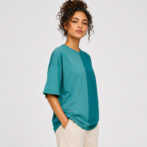 <b>Women</b> Casual Oversize T <b>Shirt</b> Offers Lightweight Material <b>Loose</b> Silhouette And Breathable Comfort <b>For</b> Daily Wear - Product Image 4
