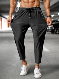Nuevo Conjunto Deportivo de Moda para Hombre, Estampado, Ecológico, 100% Algodón, Casual, Hombros Caídos, Oversize, Ligero, Sudadera y Pantalones Jogger - Product Image 3