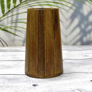 Chope à bière en bois artisanale, style Viking rustique, cadeau pour témoin de mariage, cadeau pour papa, tasse médiévale en bois - Product Image 3