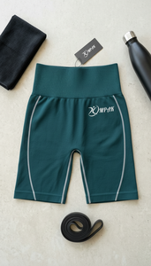 กางเกงขาสั้นออกกำลังกายเอวสูง ระบายอากาศได้ดี ทรงสครันช์บัตต์ เหมาะสำหรับฟิตเนส ยกน้ำหนัก โยคะ ปั่นจักรยาน เล่นกีฬา สำหรับผู้หญิง - Product Image 6