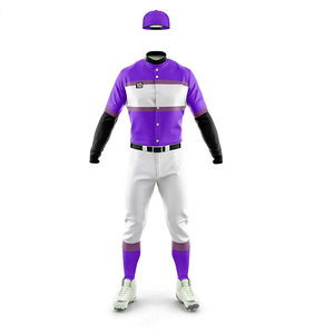 <b>Baseball</b> Uniform Custom Jersey Pants <b>Set</b> Breathable Polyester Fabric Lightweight Quick Dry Sublimated Printing Team Sportswear - Product Image 6
