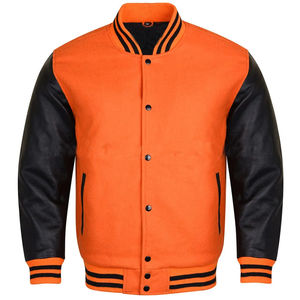Chaquetas Varsity Personalizadas al por Mayor para Hombre, de Alta Calidad, con Cuello Alto, Disponibles en Todos los Colores para Invierno - Product Image 5
