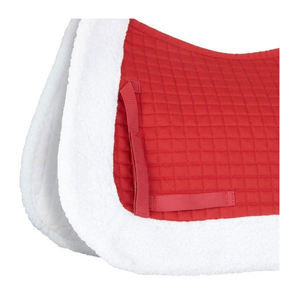 แผ่นรองอานม้าตะวันตกสุดหรูพร้อมซับในขนแกะสำหรับการขี่ม้าเดรสสาจและการฝึกซ้อม ขายส่งจากโรงงานโดยตรง - Product Image 2