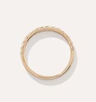 Bague de mariage minimaliste en argent sterling 925, sertie de moissanite demi-éternité, certifiée, empilable, pour anniversaire de mariage