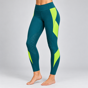 กางเกงขี่ม้าสำหรับผู้หญิง ออกแบบด้วยผ้าที่ยืดหยุ่นได้ ตะเข็บที่สวมใส่สบาย และทรงกระชับสำหรับการขี่ม้าและในคอกม้า - Product Image 1