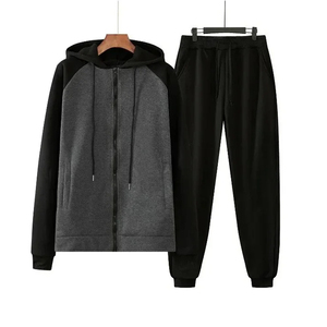 ชุดวอร์ม OEM Heavyweight Pullover ผู้ชาย ผ้าฝ้าย 100% ชุดออกกำลังกายแบบ unisex สำหรับยิมและฟิตเนส - Product Image 5