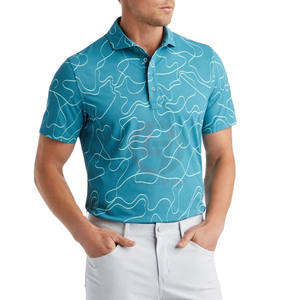 Camiseta de golf cómoda para hombre, diseño clásico, material transpirable, perfecta para entrenamiento de golf y uso diario. - Product Image 2