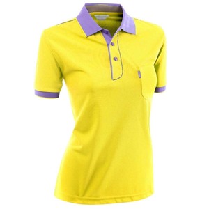 Camiseta polo personalizada para mujer 100% algodón, camisetas polo de manga corta de punto para mujer, bordado, nuevo diseño, camiseta polo de golf. - Product Image 1