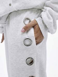 OEM Baggy Grey Sweatpants Women Casual Trouser Pajama Ladies Sportswear <b>Jogger</b> Sweat-Pants Women - Product Image 3