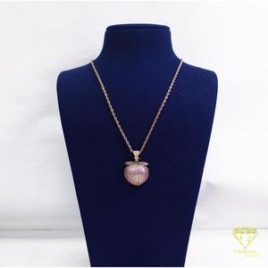 Colgante de Lujo de Moissanita con Forma de Durazno, Plata de Ley 925, Rosa, Estilo Iced Out, Collar Personalizado Hip Hop - Product Image 3