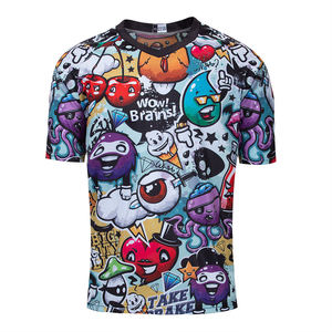 Camiseta de Manga Corta con Cuello Redondo para Hombre, Diseño Personalizado OEM 2026, 100% Algodón Tejido, Transpirable, Ecológica, Envío Gratis - Product Image 5