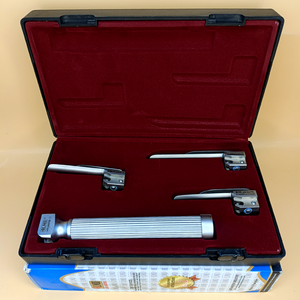 LAPA-737840-3-1 ชุดเครื่องมือส่องกล่องเสียงแบบมาตรฐาน มิลเลอร์ 3 ใบมีด 00-0-1 พร้อมด้ามจับสำหรับเด็ก ใบมีดสแตนเลสแบบใช้ซ้ำได้ - Product Image 6